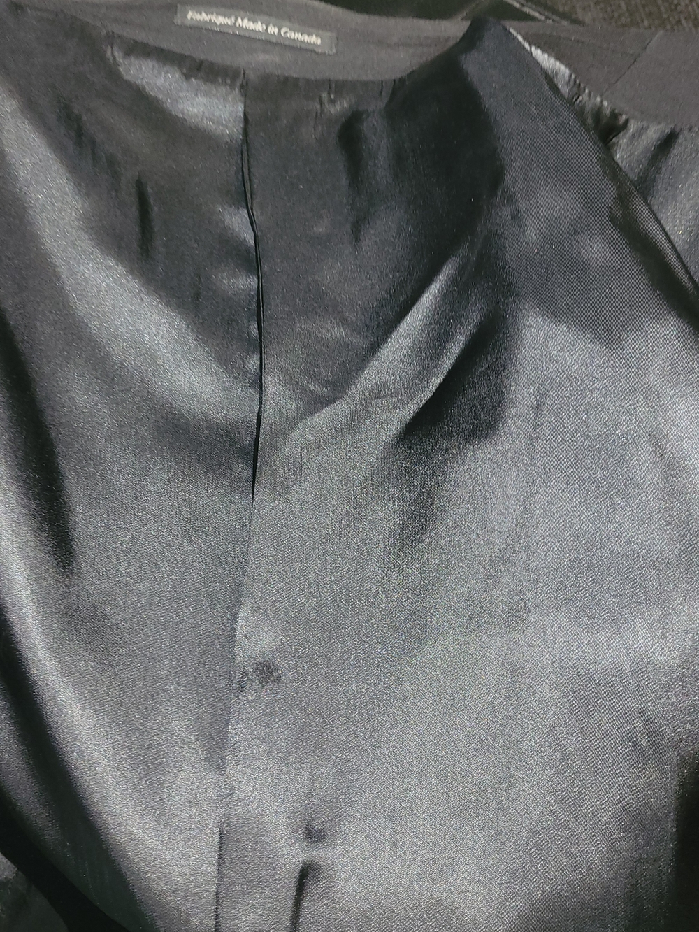 Men's Black Three-Button Blazer - Picture 11 of 13